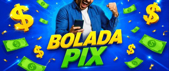 Banner da etapa Edição 40 Bolada Pix - (Raspadinhas dos Sonhos)