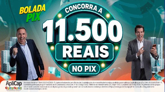 EDIÇÃO INCENTIVO BOLADA PIX 38 - R$ 11.500,00