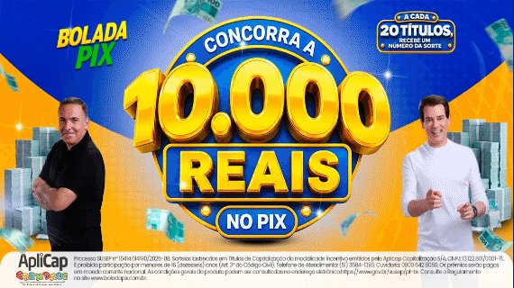 EDIÇÃO INCENTIVO BOLADA PIX 41 - R$ 10.000