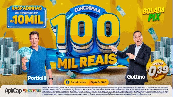 EDIÇÃO 02 BOLADA PIX R$ 0,39 - R$ 100.000