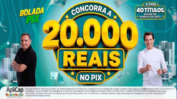 BOLADA PIX INCENTIVO 07 - R$ 20.000